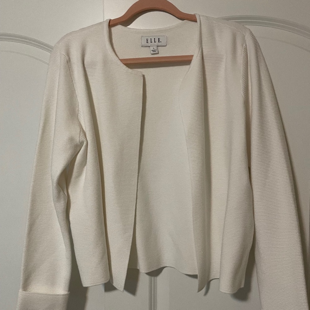 Elle cream cardigan
